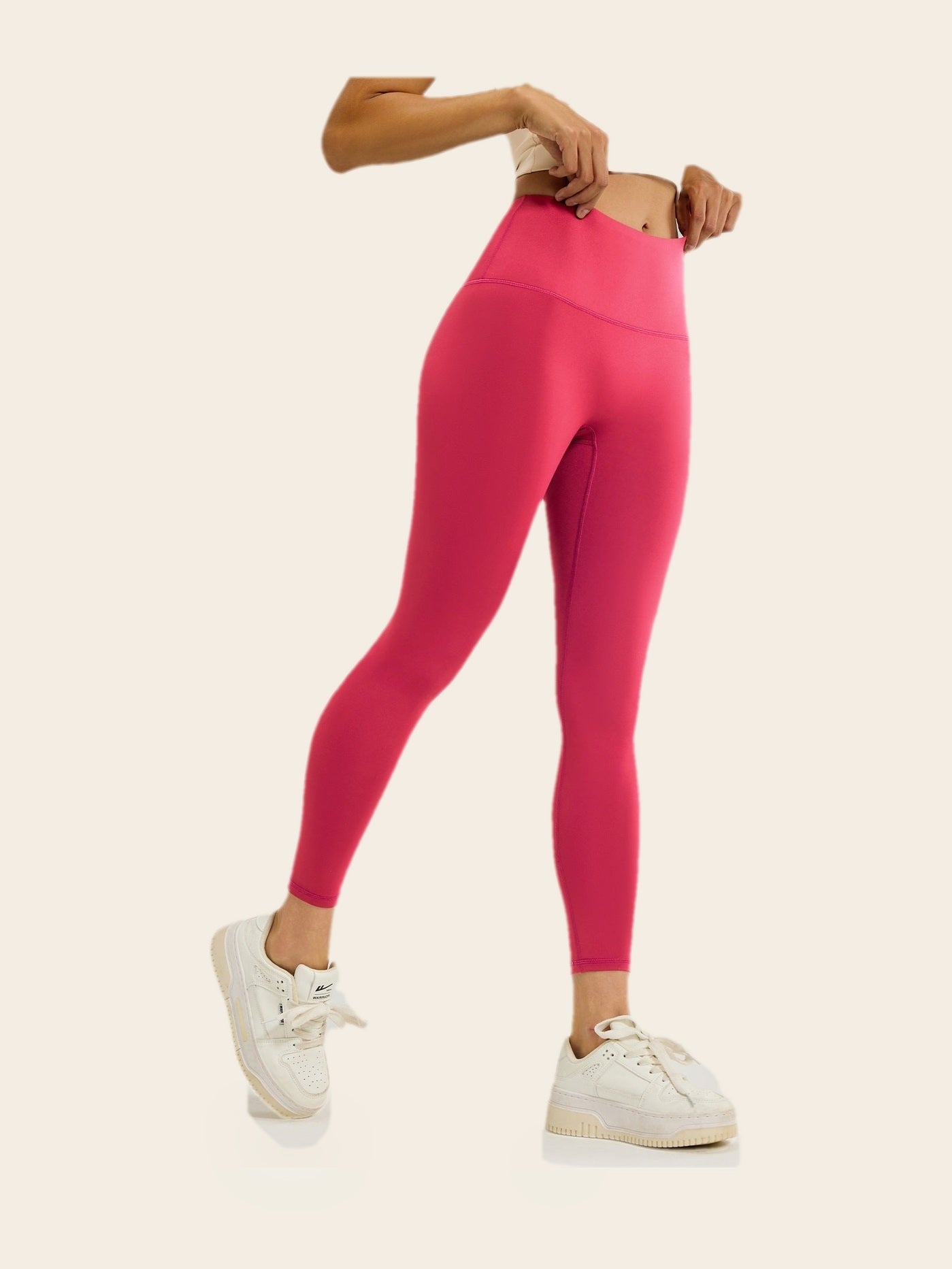 Cintra Leggings — Raspberry Red