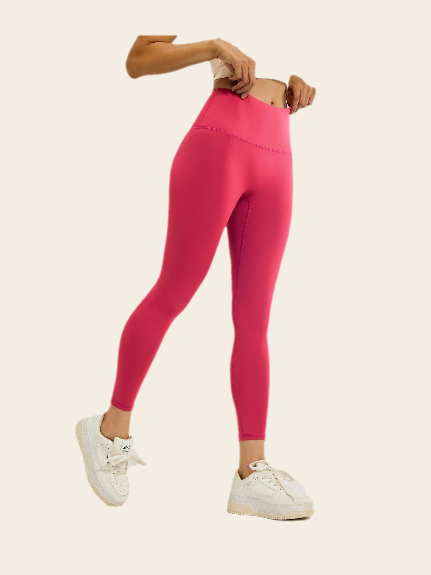 Cintra Leggings — Raspberry Red