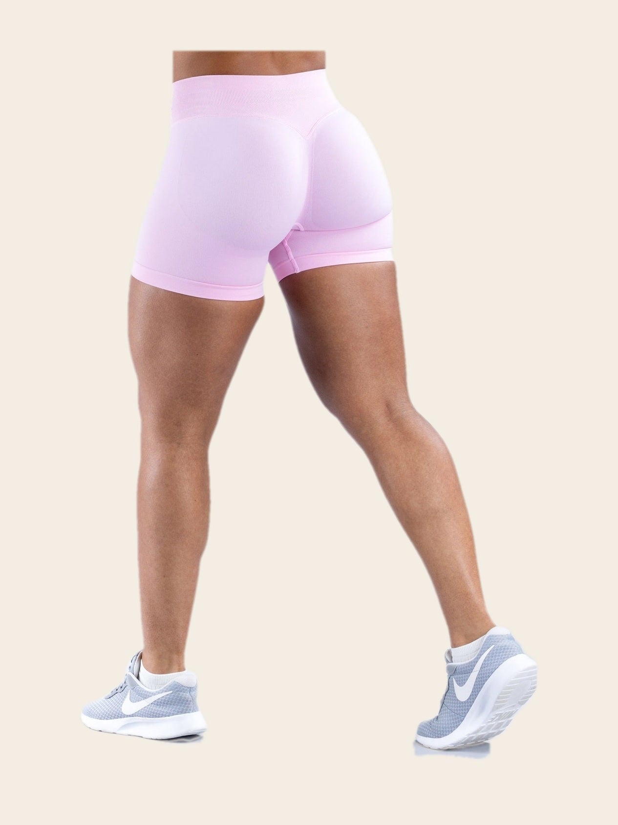 Bruna Shorts — Rose Pink