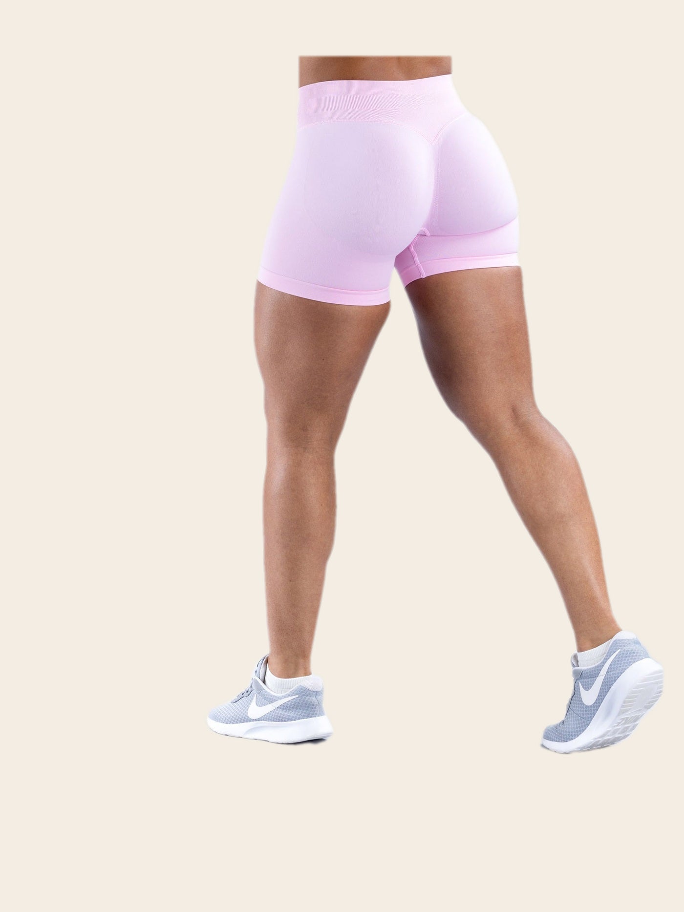 Bruna Shorts — Rose Pink