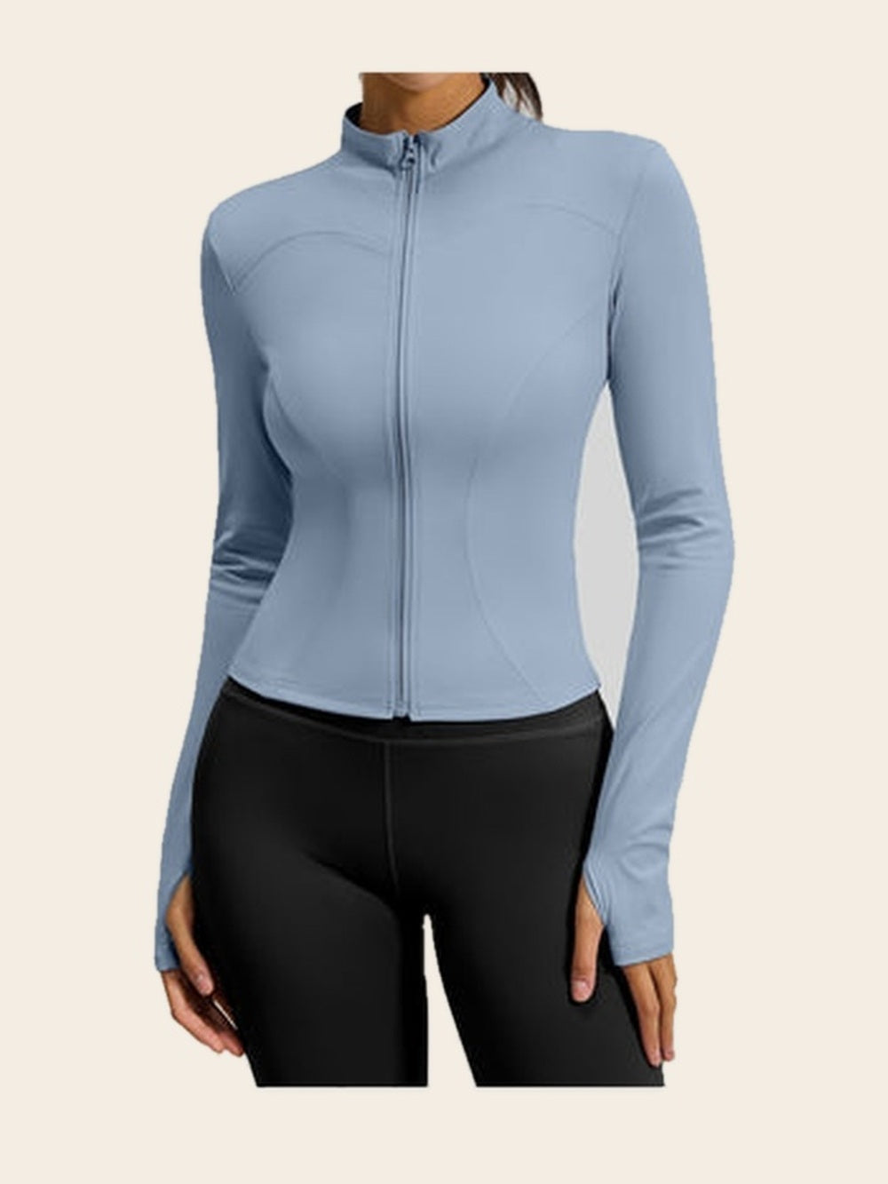 Lira Jacket — Lake Blue
