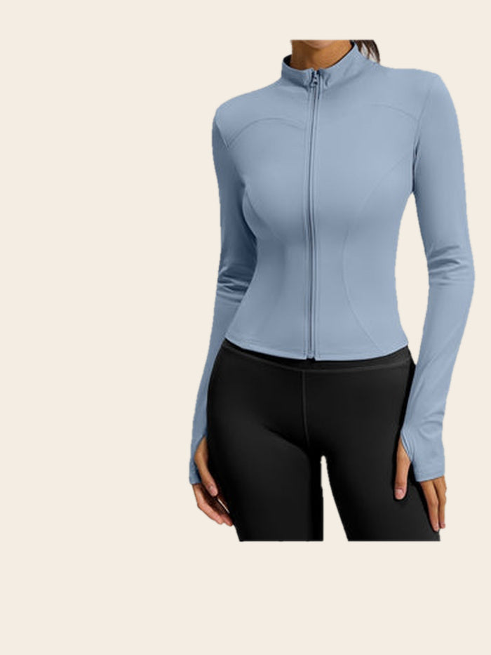 Linen Top — Lake Blue