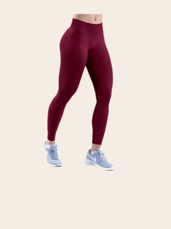 Serena Leggings — Bright Pink