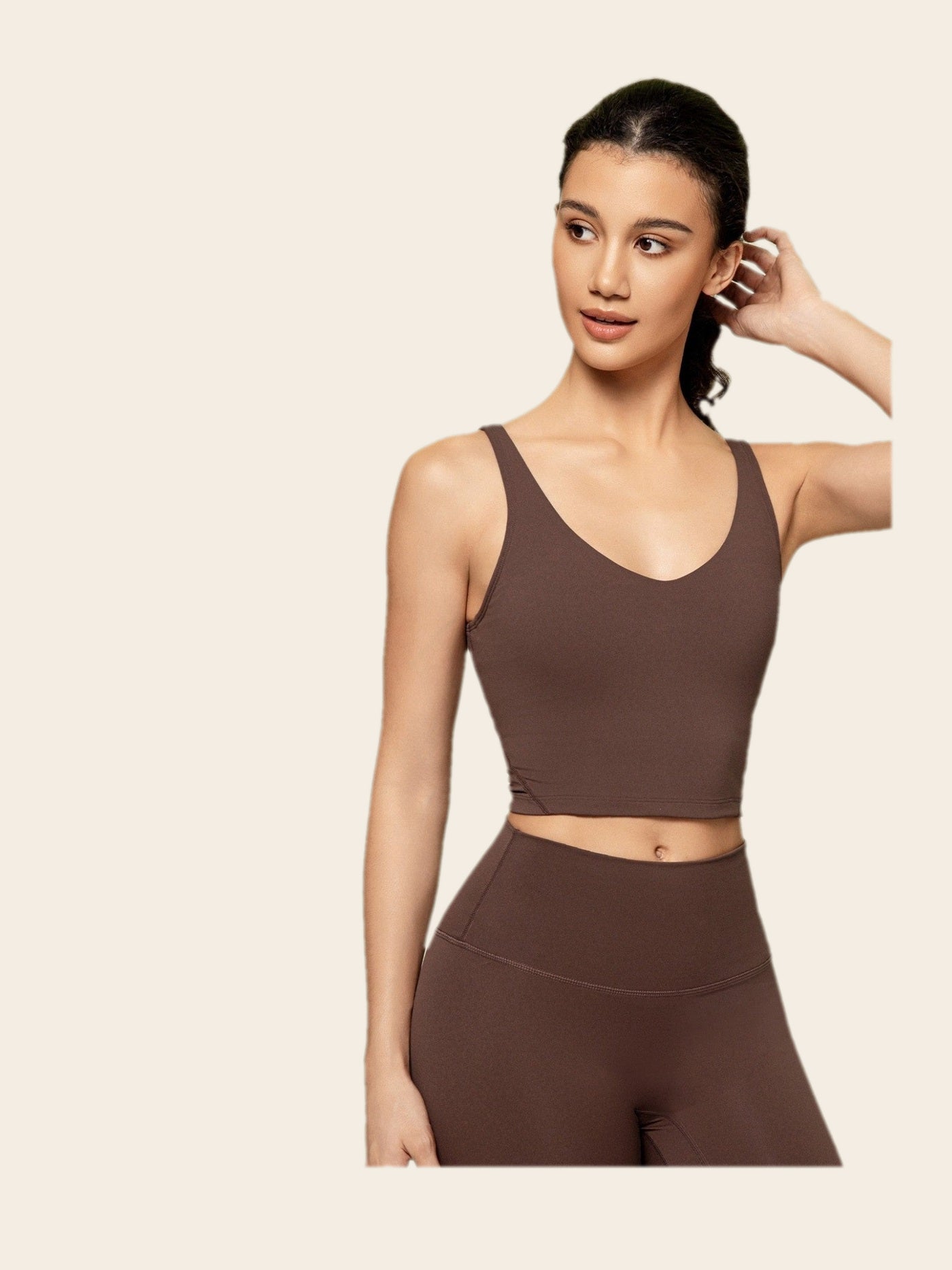 Aria Bra — Earth Grey